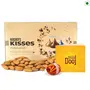 TIED RIBBONS Bhai Dooj Gift Set for Brother with Almonds Hersheys Kisses Moments Chocolates (12 pcs) Box Greeting Card and Moli Roli Chawal Hamper, 2 image