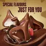 Hersheys Kisses Special Selection Truffle Mocha Strawberry & Yogurt 4 Assorted Flavors Cream Filling With Milk Chocolate Candy Each Individually Wrapped 70Pieces 325 g Pouch (Imported), 4 image