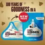 Hersheys Kisses Cookies n Creame Creamy White Chocolate Flavour Coating with Crunchy Cookie Bits Irresistibly Delicious Candy Treat with a Twist of Cookies 70 Pieces 325 g Pouch (Imported), 2 image