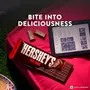HERSHEYS Dark Bar |Deliciously Dark Cocoa Rich Chocolate 100g - Pack of 3, 4 image