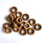 Craft House Buttons And More | Natural Wooden Rings | Brown | Pack Of 15 | Macrame Craft | 25Mm | (Brown 25Mm)