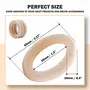 Craft House Wooden Rings For Crafts 20 Pcs 55Mm - Smooth Unfinished Macrame Rings Durable & Lightweight Wood Rings For Jewelry Diy Making Crafts & Home Decor, 2 image