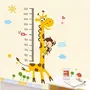 The Magic Makers Kids Giraffe Height Chart' Wall Sticker (Pvc Vinyl 50 Cm X 70 Cm)Multicolour
