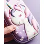 The Magic Makers 1Pc 3D Pencil Case Large Capacity Pencil Pouch Bag For Boys & Girls Students With Zip Closure Portable Stationery Bag Organizer Eva Unicorn Pink, 2 image