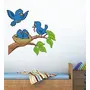 The Magic Makers Birds Feeding' Wall Sticker (Pvc Vinyl 70 Cm X 50 Cm)Multicolour, 7 image
