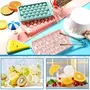 The Magic Makers Ice Cube Trays For Freezer Ice Trays For Freezer Ice Cube Tray Silicone Ball Ice Tray Sphere Ice Cube Mould Small Ice Cube Tray Mini Ice Cube Tray (Round Ice Tray), 6 image