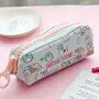 The Magic Makers 1Pc Pencil Case Large Capacity Pencil Pouch Bag Pu For Boys & Girls Students With Large Zipper Closure Portable Stationery Bag Organizer, 4 image