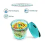 The Magic Makers Bold Vegetable Chopper For Kitchen Kitchen Items For Home All Onion Chopper Vegetable Cutter Chopper &Slicer Vegetable Cutter For Kitchen Gadgets Vegetable Cutter For Kitchen Tools (1000 Ml), 4 image