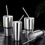 The Magic Makers Steel Straws For Drinking Straw Steel Straw For Kids With Straw Cleaning Brush Metal Straw Reusable Straw Straw For Kids Reusable Metallic Straw For Kids Smart Home Gadget Smart Gadgets Forhome, 4 image