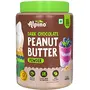 ALPINO Peanut Butter Powder Dark Chocolate 400 G | Made with Roasted Peanuts Cocoa Powder & Vitamin E | 50% Protein | 85% Less Fat | No Added Salt | Gluten Free | Non GMO | Vegan