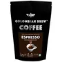 Colombian Brew Arabica Espresso Filter Coffee Powder Roast & Ground Strong 1kg