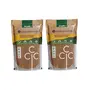 Conscious Food Jaggery Powder | Certified Organic | Gur/Gud Powder | Value Pack | Jaggery Powder - 1 KG Pack of 2(500g x 2)