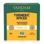 VAHDAM - Organic Spiced Turmeric Tea | USDA Organic Certified 15 Turmeric Tea Bags | Blend of Turmeric Powder & Fresh Spices | Herbal Tea for Weight Loss | 100% Natural Detox