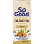 So Good Plant Based Almond Beverage Vanilla 200 ml | | Lactose Free | Gluten Free | No Preservatives | Zero Cholesterol | Dairy Free| Source of Calcium & Vitamins