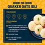 Quaker Oats 1kg Rolled Oats Natural Wholegrain Nutritious Breakfast Cereals Dalia Porridge Easy to Cook, 6 image