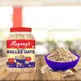 Bagrry's 100% Jumbo Rolled Oats 1.2kg Jar | Whole Grain Rolled Oats High Fibre Protein |Healthy Food with No Added Sugar | Diet food | Premium Rolled Oats Nutritious & Healthy Breakfast Cereal, 6 image
