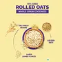 Bagrry's 100% Jumbo Rolled Oats 1.2kg Jar | Whole Grain Rolled Oats High Fibre Protein |Healthy Food with No Added Sugar | Diet food | Premium Rolled Oats Nutritious & Healthy Breakfast Cereal, 5 image