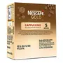 Nescafe Gold Cappuccino Instant Coffee Premix 125g (5 Sachets x 25g), 3 image