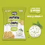 BRB Potato Popped Chips | Not Baked Not Fried Crunchiest & Tastiest Snacks Packs X 48 Grams | Bhel (1) Spicy Chipotle (1) Sour Cream & Herbs (1) Salt & Pepper (1) Pasta Cheese (1) Flavour | 60% Less Fat| Healthier Snack Assorted Pack, 4 image