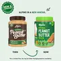 ALPINO Natural Peanut Butter Smooth 1kg - Made with 100% Roasted Peanuts - 30g Protein No Added Sugar & Salt non-GMO Gluten Free Vegan Plant Based Unsweetened Peanut Butter Creamy, 3 image