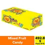 Chupa Chups Sour Bites Mixed Fruit Flavour Soft & Chewy Toffee Pack 8 X 61.6 g, 2 image