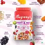 Bagrry's Crunchy Muesli With 30% Fruit & Nut Cranberries 1kg Jar|34% Fibre Rich Oats|No Sugar Infused Fruits|Real Fruits|Breakfast Cereal|Protein Rich|Cranberry Muesli, 5 image