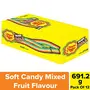 Chupa Chups Sour Belt Mixed Fruit Flavour Soft & Chewy Toffee Pack 691.2g- Pack of 12, 2 image