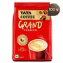 Tata Coffee Grand Premium Instant Coffee | 100% Coffee Blend | With Flavour Locked Decoction Crystals| 100g Pouch, 3 image