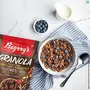 Bagrry's Superfood Granola Belgian Dark Chocolate & Almonds 400gm Pouch|40% Oats & Quinoa Flakes| 100% Natural Cocoa|Vegan & Plant Based|High in Fibre & Protein|Breakfast Cereal|Crunchy Granola, 7 image