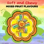 Chupa Chups Sour Bites Mixed Fruit Flavour Soft & Chewy Toffee Pack 8 X 61.6 g, 4 image