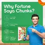 Fortune Soya Chunks 15x more protein than milk 1kg/1kg+100g (Item weight may vary), 4 image
