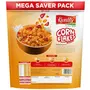 Kwality Corn Flakes - Made with Golden Corns 99% Fat Free Natural Source of Vitamin Iron and Protein 800g, 2 image