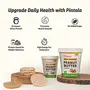 Pintola High Protein All Natural Peanut Butter | Unsweetened | 37% Protein | Imported Whey Protein and Roasted Peanuts (Crunchy 1kg), 5 image
