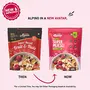 ALPINO Super Muesli Fruit and Nuts 400g - 67% Whole Grains 20% Dried Fruits & Nuts - Finest Nuts & Raisins No Sugar Infused Fruits - High in Protein Source of Fibre Vegan - Breakfast Cereal, 2 image