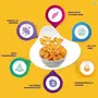 Kwality Corn Flakes - Made with Golden Corns 99% Fat Free Natural Source of Vitamin Iron and Protein 800g, 4 image