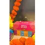 Open Secret Bhaidooj Gift Hamper with Chocolate Cookies | Combo Pack with tika set Roli Chawal Bhai dooj Card for Brother | Corporate Gifts | Gift Box tikka set with Healthy Snacks | Premium Gift Hamper, 2 image