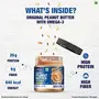 Saffola FITTIFY Original Peanut Butter With Omega-3 | Super Creamy | High Protein | High Fiber | Vegan | 340g, 5 image