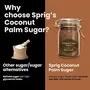 Sprig Coconut Palm Sugar Mingled with a Quartet of Brown Spices | Coconut Sugar infused with Cinnamon Clove & Star Anise | Palm Sugar for Baking Desserts & Coffee | No artificial flavours or colours | 175g, 4 image