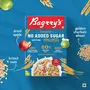 Bagrry's Crunchy Muesli No Added Sugar 0% 500g Box|90% Multi Grains|60% Fibre Rich Oats with Bran|Whole Grain Breakfast Cereal|Helps Manage Weight|0% Added Sugar|Vegan and Plant Based Muesli, 5 image