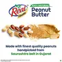 Real Health 100% Natural Peanut Butter (Crunchy) - 350gm | Unsweetened | High Protein with 10g Protein per serve | For Fitness conscious | Zero Trans Fat | Gluten Free | Non-GMO Peanuts, 3 image