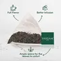 VAHDAM Organic Earl Grey Black Tea Bags (15 Count) High Caffeine Non-GMO Gluten-Free | Citrusy Earl Grey Tea Leaves w/Pure Bergamot Oil | Individually Wrapped Pyramid Tea Bags | Direct from Source, 3 image