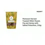 Wingreens Monsoon Harvest Toasted Millet Muesli Fig & Honey with Salted Pistachios 250 g Natural breakfast Cereal  Healthy Gluten-Free with whole grains nuts & dry fruits high fiber Zero white Sugar, 2 image