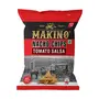 Makino - Nacho Chips Roasted Masala Peri Peri Cheese Jalapeno Sweet Chilli Salsa Flavour of 60 Gram | Tortilla | Healthy | Tasty Savoury Snack | Delicious Nacho Chips | Low Calorie - Pack of 6, 6 image