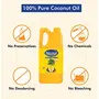 KLF Nirmal 100% Pure Coconut Oil 1L Jar, 2 image