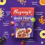 Bagrry's Fruit & Fibre Mixed Fruit Muesli 500gm Pouch | 40% Fibre Rich Oats with Bran| 23% Fruits Crush & Dried Fuits with Almonds & Raisins | Protein Rich Breakfast Cereal | Multi Grain Crunchy Muesli, 4 image