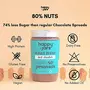 Happy Jars Peanut Butter Chocolate Flavour 290g | High Protein | Real Dark Chocolate | Vegan | Organic Jaggery Nut Butter, 5 image