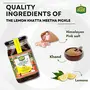 THE LITTLE FARM CO Sweet & Sour Lemon Pickle - Nimbu ka Achar | Oil Free | Homemade Khatta Meetha Nimbu Pickles | No Added Preservatives No Artificial Flavours | Traditional Recipe 450g, 5 image