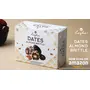 Loyka Caramel Almonds Dates Box - 12 pc box | Crunchy | Gift Hamper| No Refined Sugar Added | Made with Jaggery | Diet friendly | Healthy guilt-free morning/evening snack |Gluten-free, 2 image