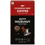 COLOMBIAN BREW COFFEE Hazelnut Instant Coffee Powder No Sugar Vegan 100g Box, 4 image