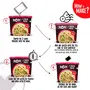 MOM - Meal of the Moment 3 Cheese Pasta 74g (Pack of 3) - Ready to eat | No Added Preservatives | Instant Meals | 100% durum Wheat, 5 image